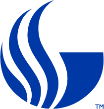 A blue flame symbol representing Georgia State University.